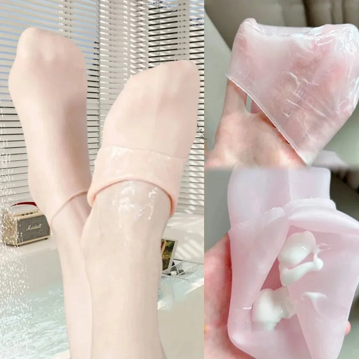 MOISTURIZING SOCKS ,Pack of 2 (1 Pair) (Allowed Open)