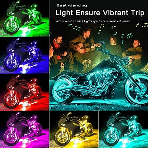 LED Bluetooth Lights for Bike and Car