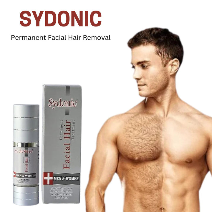 Sydonic Permanent Facial Hair Removal Cream for Smooth